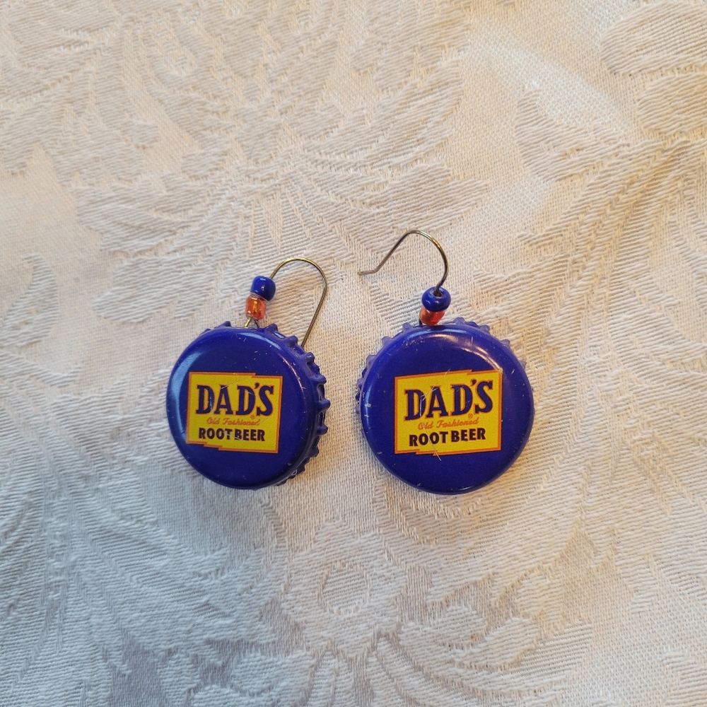 Dad's Old Fashioned Rootbeer earrings